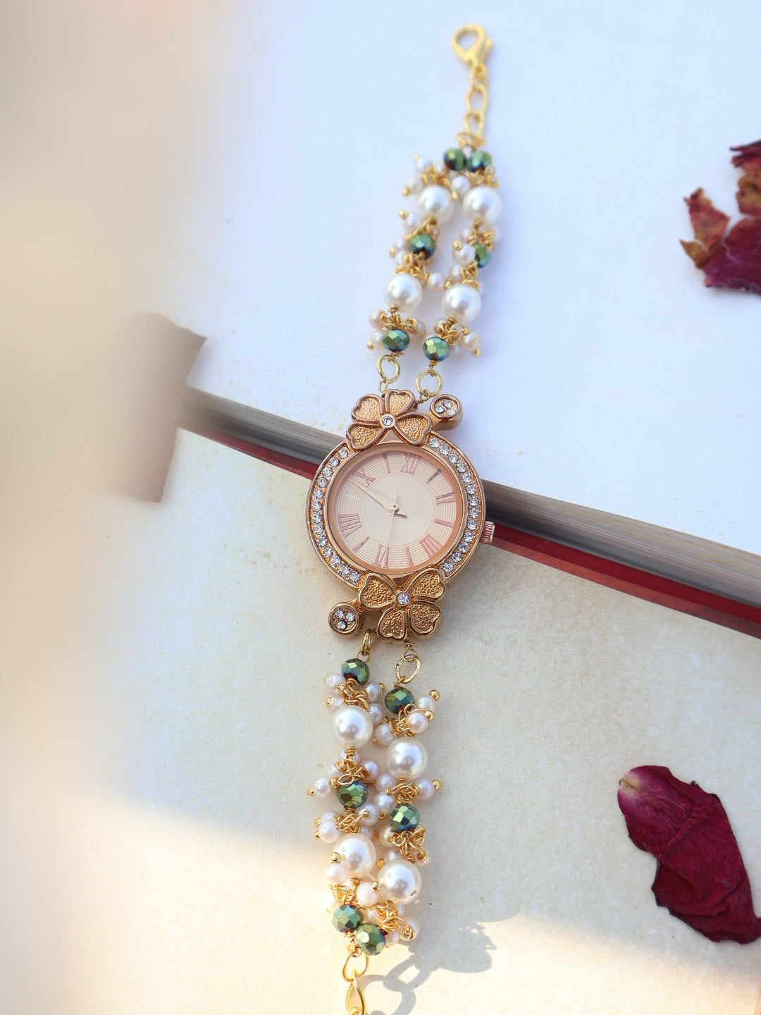 Floral Bloom Wrist Watch