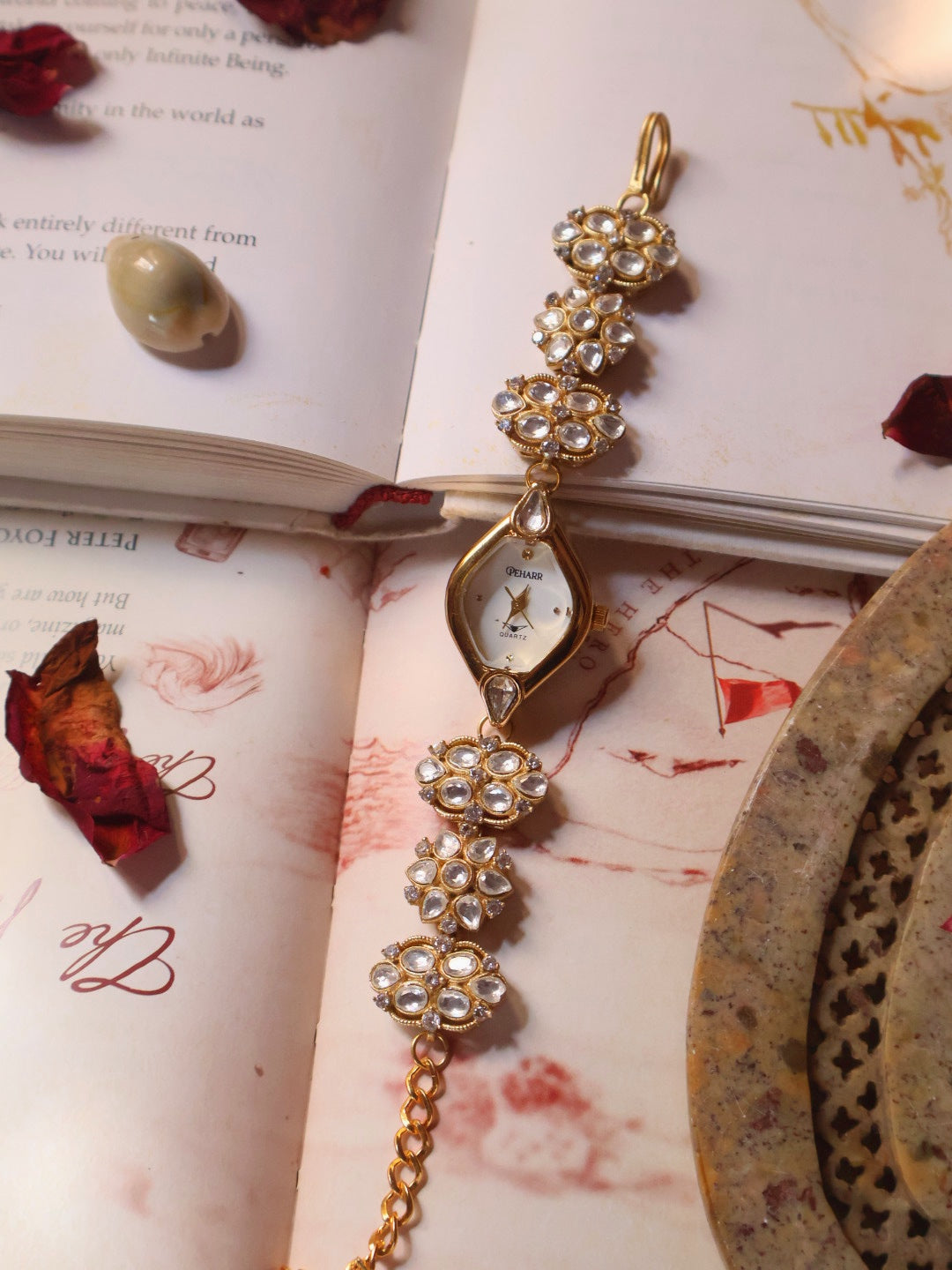 Gilded Garden Wrist Watch