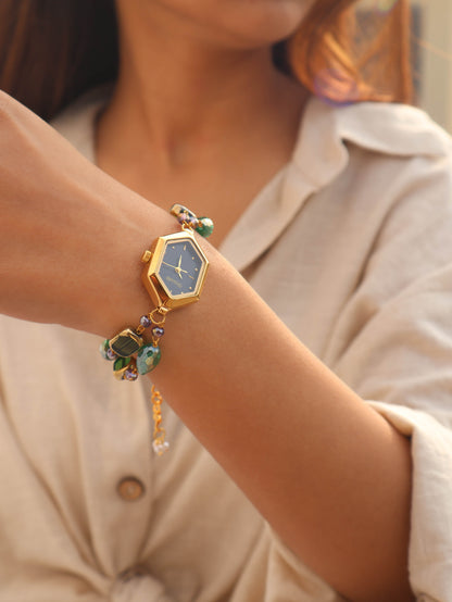 Ignis Green Wrist Watch