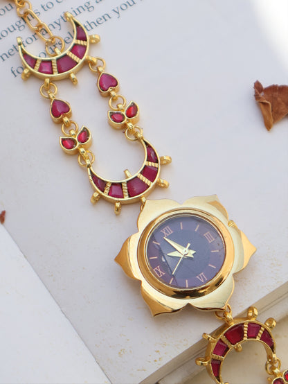 May Ruby Wrist Watch