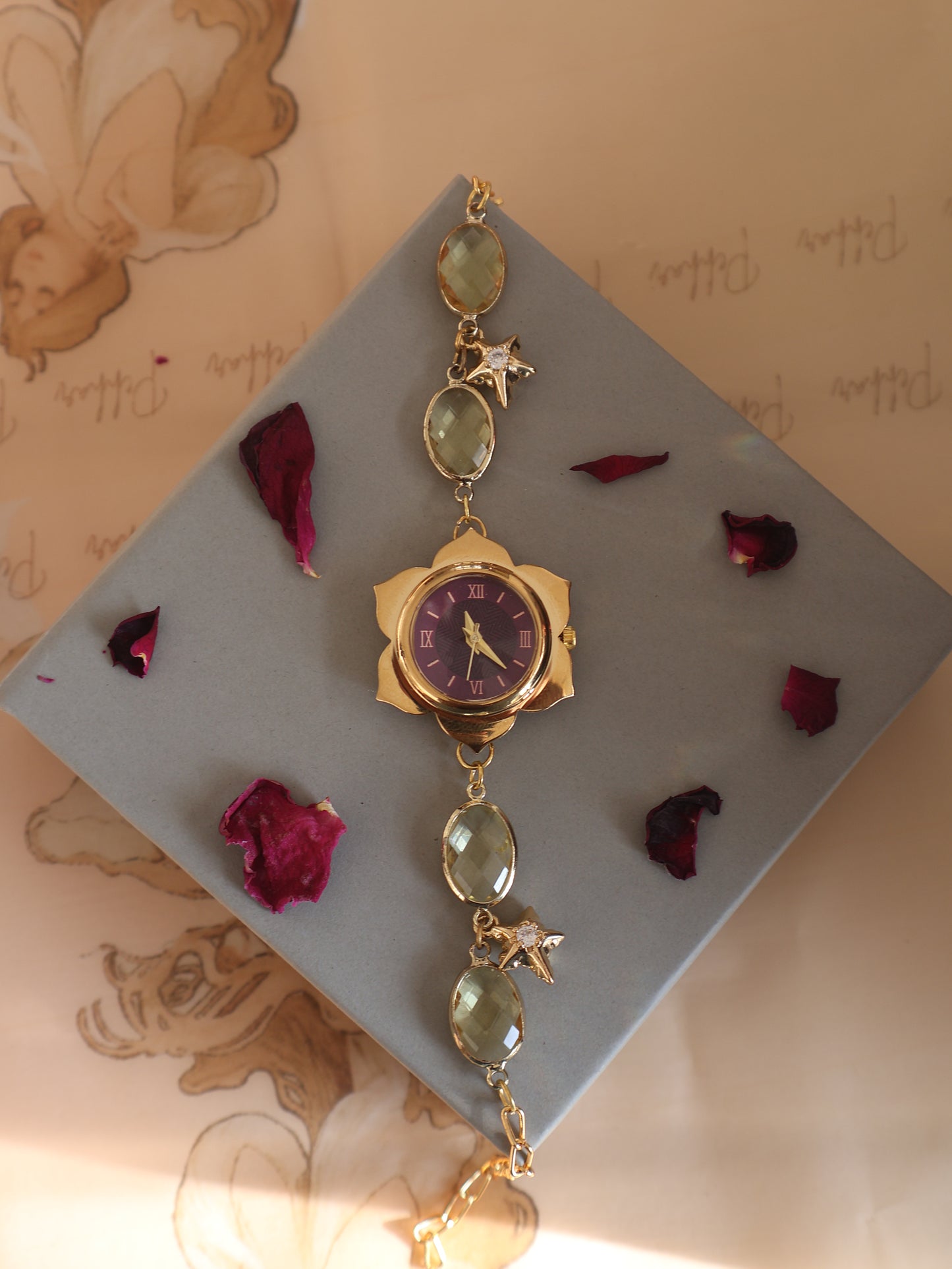 Sun Charm Wrist Watch