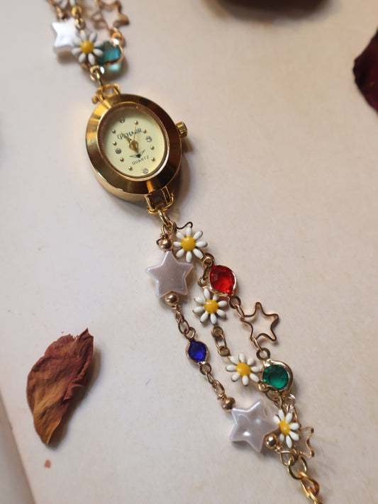 Nebula Multicolored Wrist Watch